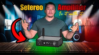 Arylic B50 Review Best Bluetooth Stereo Amplifier For Your Audio Setup  LIFE IN SPEED [upl. by Smaoht]