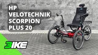 Meet the HP Velotechnik Scorpion Plus 20 a trike designed for cyclists with physical disabilities [upl. by Oos]