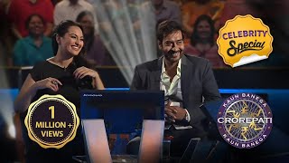 Sonakshi ने Amitabh Ji से Share किए Ajay के Naughty किस्से  KBC India  Celebrity Special [upl. by Opportuna440]