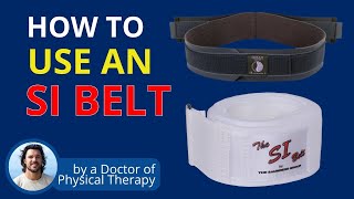 RIGHT Way to Use SI Belt for Sacroiliac Joint Pain [upl. by Zitah238]