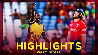 9 To Win off 6 Balls  Highlights  West Indies v England  5th T20I [upl. by Sion]