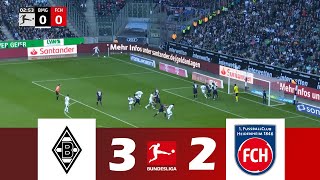 Borussia Mgladbach  1 FC Heidenheim 32  Bundesliga 202425  Spielen Höhepunkte [upl. by Eignat]