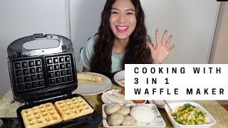 Review 3in1 Waffle Maker  Is it Really Worth it  What Else Can You Make [upl. by Demetris987]