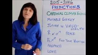 Astrology Predictions 2015  2016 by Barbara Goldsmith [upl. by Neirbo337]