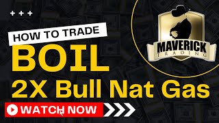 BOIL ETF 2X Bull Natural Gas  How the pros trade leveraged ETFs like UVXY amp SVXY [upl. by Siouxie]