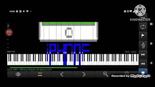 Dark MIDI  Ripples iPhone Ringtone Requested by Tiianosoli And AnoSoliqz2ly [upl. by Ilellan]