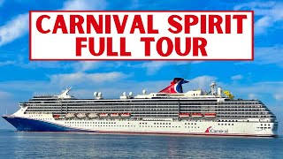 Carnival Spirit Full Ship Tour and Walkthrough [upl. by Aroel]