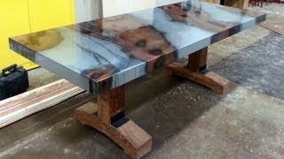 STEEL FX® Patinas on Galvanized Steel Part 1 [upl. by Elconin]