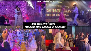 Simran Narula Engagement With Ishan Bagga  Sabrinaankushvlogs MrMrsNarula  Ring Ceremony [upl. by Llennor]