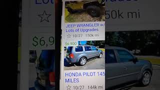 2015 Honda pilot 145k 6900 nice suv [upl. by Fezoj]