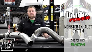 Banks Monster Exhaust Install on a Ford 67L  Alligator Performance [upl. by Notxam241]