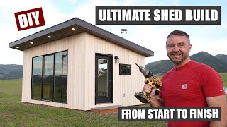 12x20 Ultimate Shed Build from Start to Finish [upl. by Ballou331]