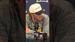 West Virginia QB Garrett Greene gives his thoughts on Pitt matchup [upl. by Jeanelle]