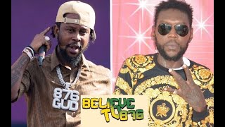 POPCAAN AND VYBZ KARTEL FINALLY LINK UP EPIC [upl. by Holmen172]