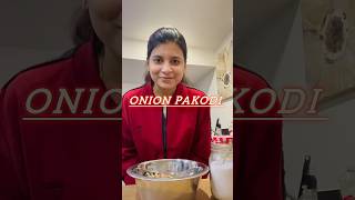 Onion Pakodi 😋With this Song thissong canadadiaries dailyshorts cooking songs [upl. by Lapo569]