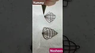 Diy Cupcake toppers tutorialyoutuber cupcake chocolaterecipe ytshorts 600subs shorts [upl. by Areehs119]