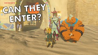 Bringing Sidon AND Yunobo to Gerudo Town  Zelda Breath of the Wild [upl. by Lottie]