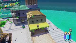 First Playthrough  Mario Spitshine cleaning the town loogie by loogie [upl. by Jerusalem]