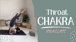 Transformative Throat Chakra Yoga Class for Clear Communication and Authentic Expression [upl. by Verdha125]