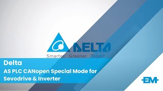 AS PLC CANopen Special Mode for Sevodrive amp Inverter [upl. by Kurt]