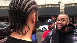 Woke Church VS Hebrew Israelites Street DEBATE [upl. by Sears727]