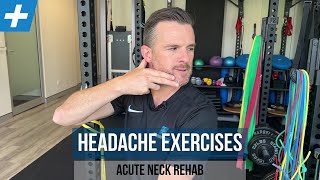 Mobility and Strength Exercises for Cervicogenic Headaches  Tim Keeley  Physio REHAB [upl. by Lear965]