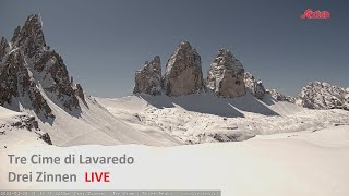 LIVE Tre Cime di Lavaredo  3 Zinnen Dolomites [upl. by Madonna]