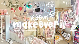 cozy room makeover ☁️🌿 ikea aliexpress haul building  decorating [upl. by Suixela585]