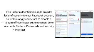 How to Turn Off TwoFactor Authentication on Facebook [upl. by Eniffit]