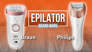 🙌 Braun Cordless Epilator VS Philips Epilator  BEST Epilators [upl. by Viola]