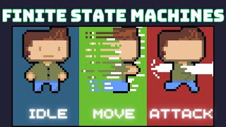 Finite State Machines in Godot  Godot Starter Kit FSM [upl. by Enelyk]