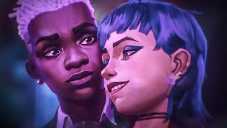 Stromae amp Pomme  Ma Meilleure Ennemie Arcane Season 2 Ekko amp Jinx Last Dance BASS BOOSTED [upl. by Ieluuk]