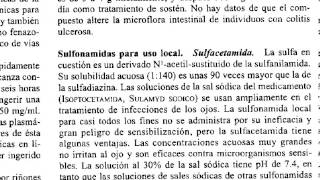 SULFONAMIDAS TRIMETOPRIMSULFAMETOXAZOL QUINOLONAS EN GOODMAN GILMAN CAP 44 PARTE 3 PAGINA 1127 Sulf [upl. by Anelle47]