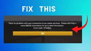 How to fix quotError Code 727e66acquot on NBA 2K24 [upl. by Trenton357]