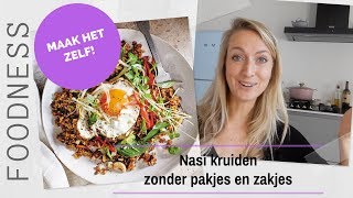 Nasi kruiden zonder pakjes en zakjes  Maak het zelf 1 [upl. by Charlie]