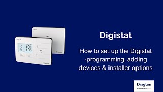 Digistat  how to set up the new Digistat  programming adding devices amp installer options [upl. by Leugimsiul]