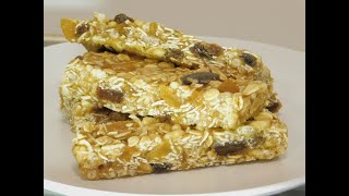 Chewy Nutty Fruit Bars  old school recipes  no bake recipes  AGCC [upl. by Townshend266]