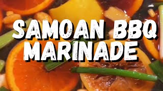 Samoan BBQ Marinade [upl. by Steady]