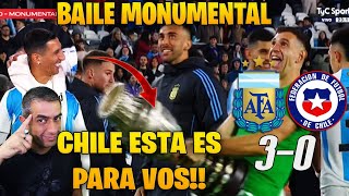 ARGENTINA 3 VS CHILE 0 REACCION EN CALIENTE ELIMINATORIAS MUNDIAL 2026 😁🇦🇷 [upl. by Enajiram]