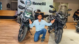 Benelli Trk 502 Vs Trk 502X Comparison Touring Bike 2024 [upl. by Kizzee]