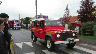 44 Défilé sapeurs pompiers congrès La Montagne 2017 [upl. by Nay]