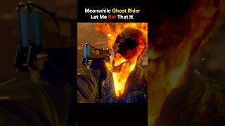 Ghost rider Eat Bullets ☠️🥵 shorts marvel [upl. by Nawj205]