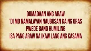 Isa Pang Araw Lyrics Sarah Geronimo [upl. by Guarino552]