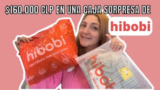 HIBOBI nos envía una CAJA sorpresa de 160000 CLP  UNBOXING [upl. by Nelyak]