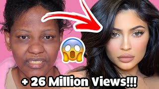 Makeup Transformation Kylie Jenner Got 26 MILLION Views Without Plastic Surgery [upl. by Rosemary]