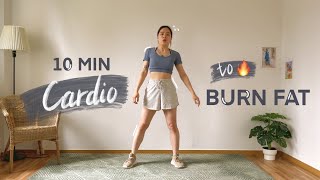 10 min CARDIO to BURN FAT at homeNo Equipment 🔥70100 calories [upl. by Yancey]