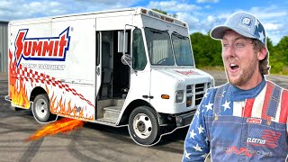 We Built The World’s Fastest Delivery Truck ITS INSANE [upl. by Ahsoj]