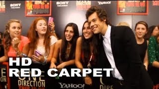 One Direction This is Us NY Premiere Meeting Fans  Horan Styles Malik Payne Tomlinson [upl. by Marlowe]