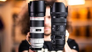 SIGMA 70200 28 Sports REVIEW vs Canon 70200 28L IS III  Is the CHEAPER Lens Actually BETTER [upl. by Eneroc]