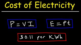 Electric Power and The Cost of Electricity Using kWh [upl. by Ecirtahs]